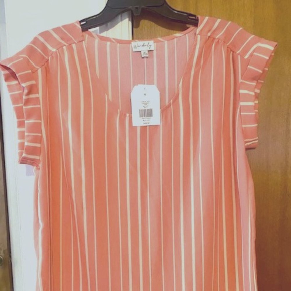 Wonderly Casual Top SZ M